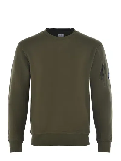 C.p. Company Sweatshirt  Made Of Cotton In Green