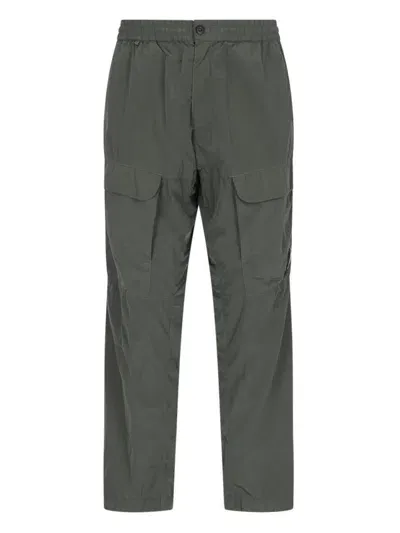 C.p. Company Trousers In Green