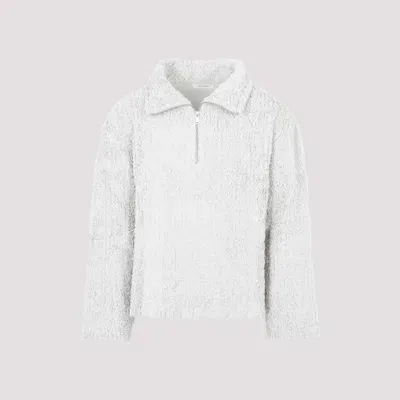 Craig Green Handmade Loopback Pullover Sweater In White