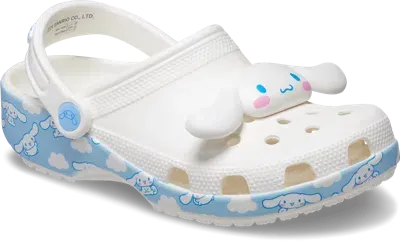 Crocs Hello Kitty® And Friends Cinnamoroll™ Classic Clog; Multi, W11/m9 In White