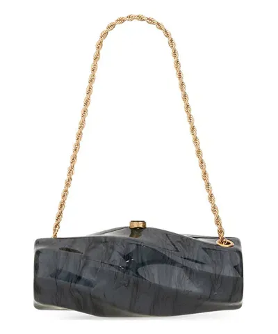 Cult Gaia Juliet Shoulder Bag In Black