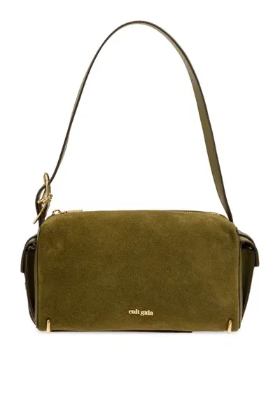 Cult Gaia Natasha Shoulder Bag In Green