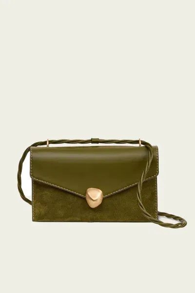 Cult Gaia Renee Crossbody In Oliva In Green