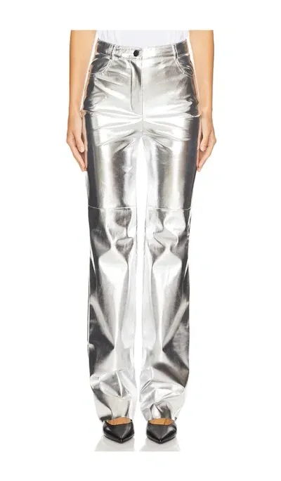 Cultnaked Killa Trousers In Metallic Silver