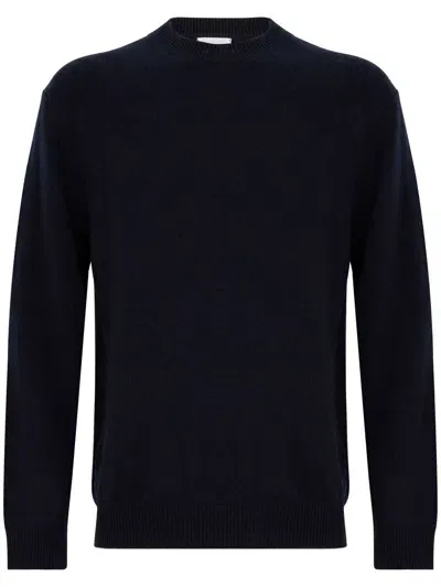 Daniele Fiesoli Man Sweater Black Size S Cashmere In Blue