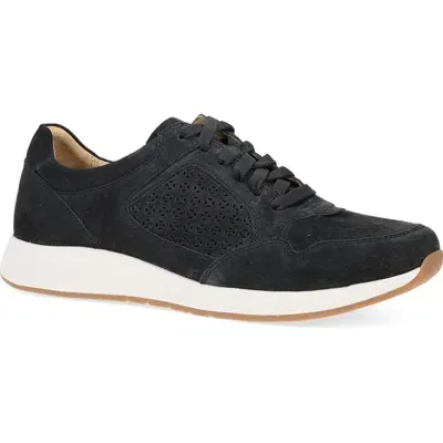 Dansko Catie Sneaker In Black Suede