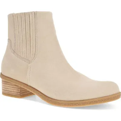 Dansko Daisie Waterproof Chelsea Boot In Sand