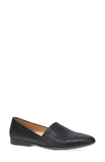 Dansko Larisa Loafer In Black Embossed