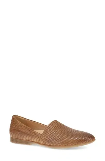 Dansko Larisa Loafer In Tan Embossed