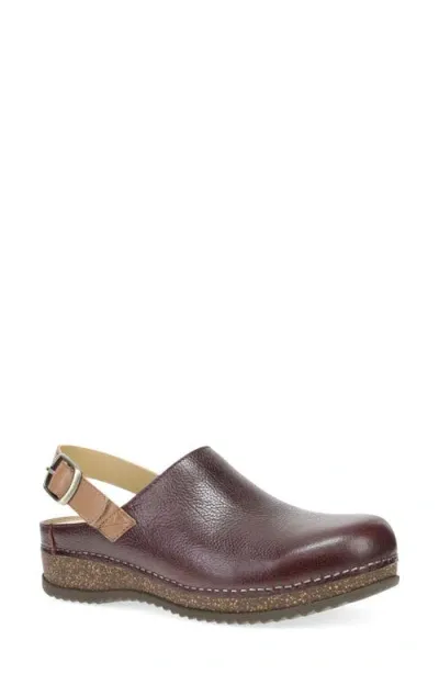 Dansko Merrin Slingback Clog In Cordovan