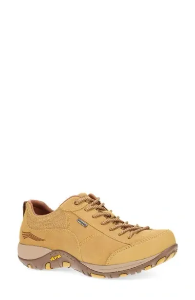 Dansko Paisley Waterproof Sneaker In Wheat