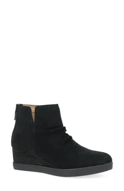 Dansko Stephanie Wedge Bootie In Black