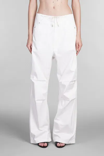 Darkpark White Daisy Military Jeans