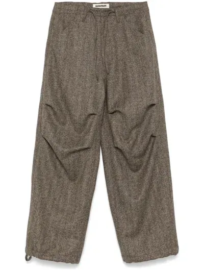 Darkpark Vit Trousers In Brown