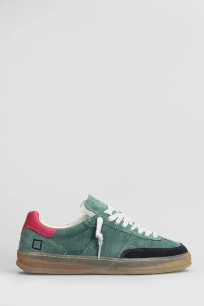 Date D.a.t.e. Sporty Sneakers In Green