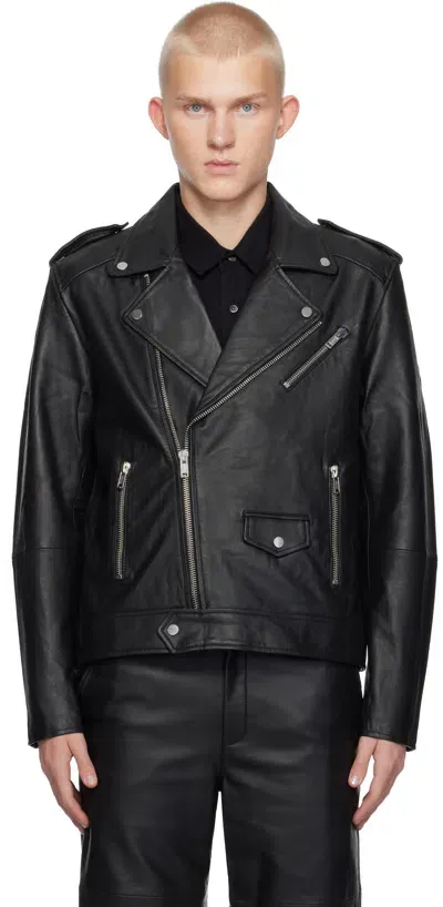 Deadwood Black River Leather Jacket