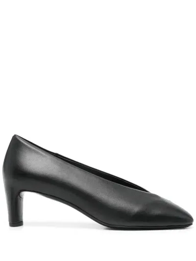 Del Carlo 50mm Patent-leather Pumps In Black