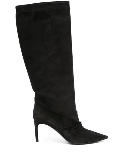 Del Carlo 70mm Sonia Boots In Black