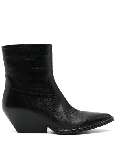 Del Carlo Crio Low Boots In Black