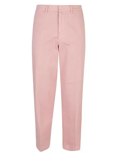 Department5 Wide Leg Trousers In Pink