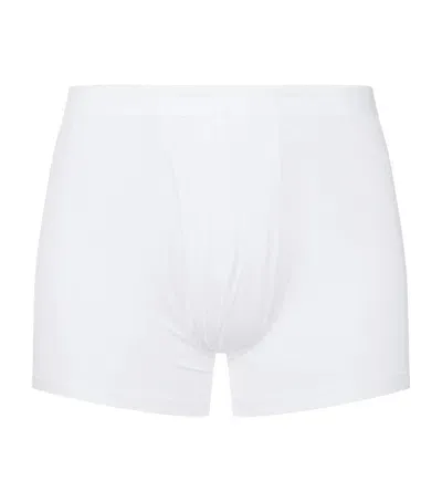 Derek Rose Alex Micro Modal Trunks In White