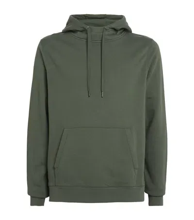 Derek Rose Cotton-modal Quinn Hoodie In Green