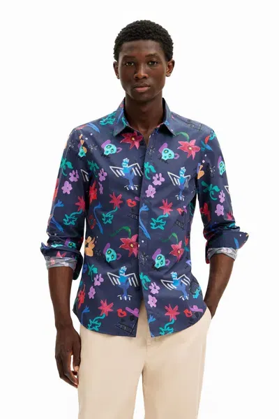 Desigual Shirt In Blue