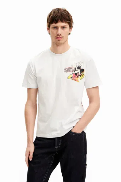 Desigual T-shirt In White