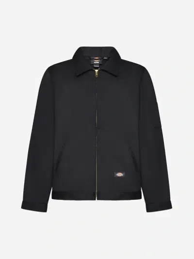 Dickies Unlined Eisenhower Jacket In Black