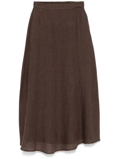 Diega Jiajo Maxi Skirt In Brown