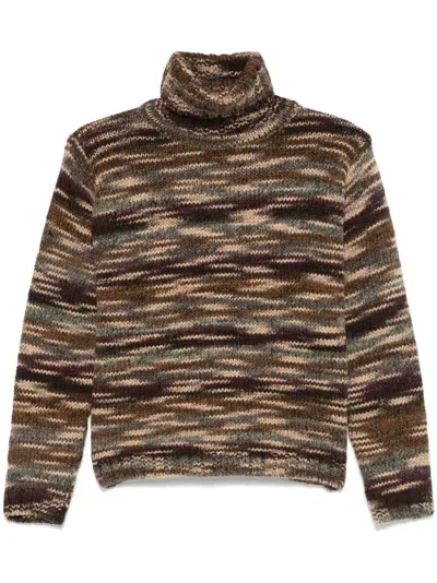 Diega Pilo Sweater In Brown