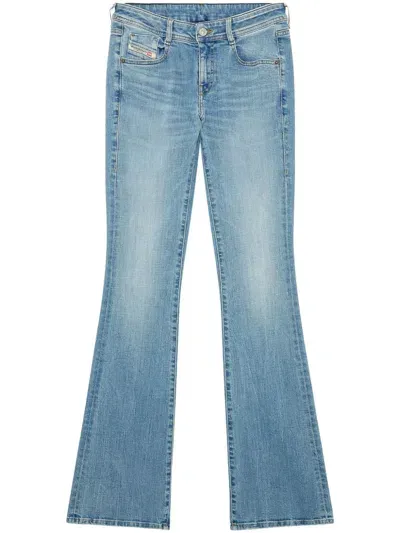 Diesel 1969 D-ebbey 09h61 Flared Jeans In Blue