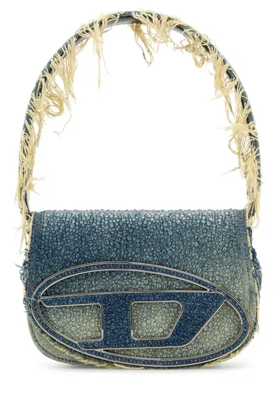 Diesel 1d Shoulder Bag In Blue