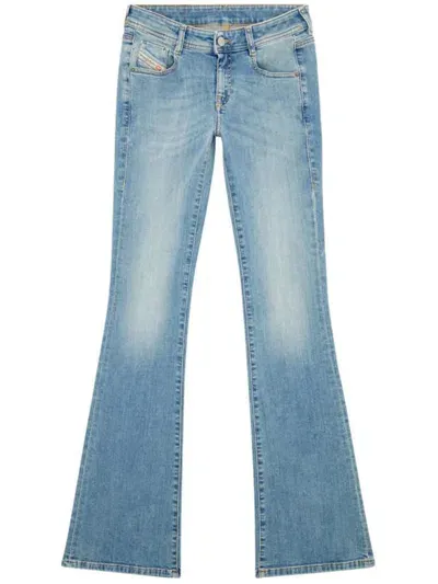 Diesel 1969 D-ebbey Bootcut Jeans In Blue