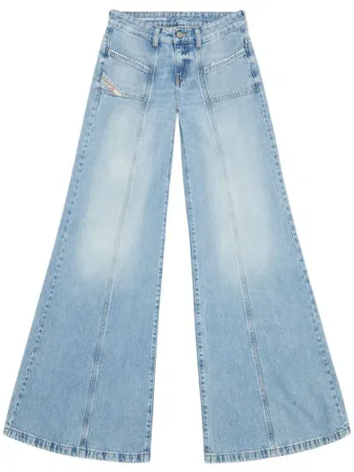 Diesel `d-akii` 5-pocket Jeans In Blue