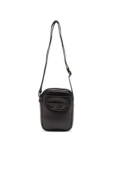 Diesel Holi-d-crossbody Bag In Pu And Neoprene In Black