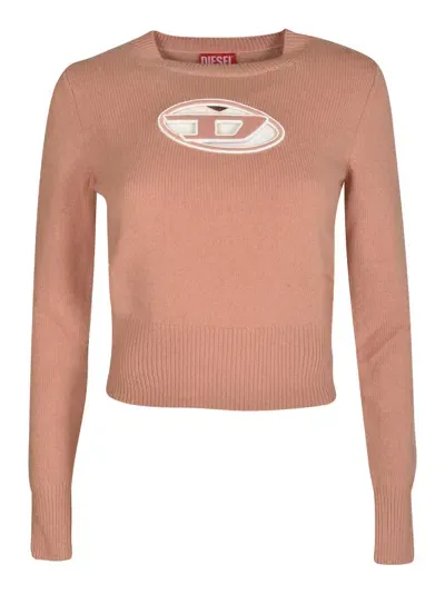 Diesel M-areesa Sweater In Pink