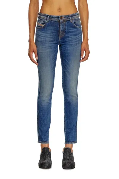 Diesel 1984 Slandy Skinny Jeans In Blue