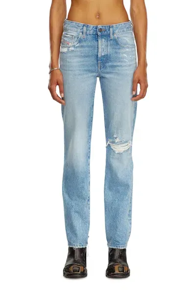 Diesel Straight Jeans In Blue