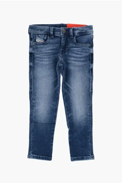 Diesel Stretch Denim 2017 Slandy-j Jjj Jogg Jeans In Blue