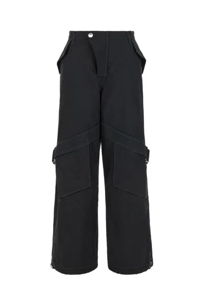 Dion Lee Black Cotton Blend Cargo Pant