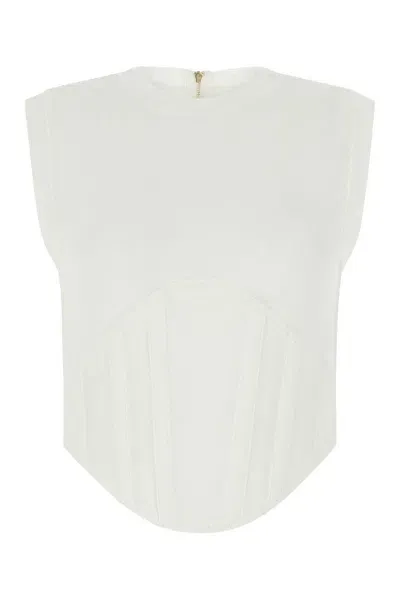 Dion Lee White Cotton Top