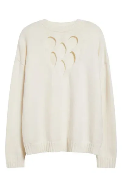 Diotima Linstead Wool Blend Sweater In White