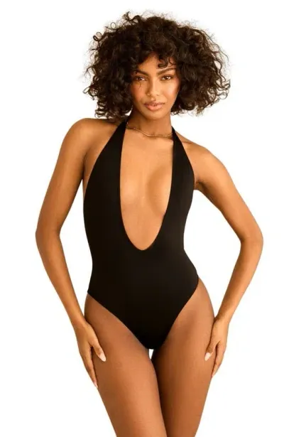 Dippin Daisys Cheryl One-piece Swimsuit In Black