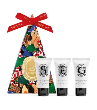 Diptyque The Art Of Hand Care Gift Set In White