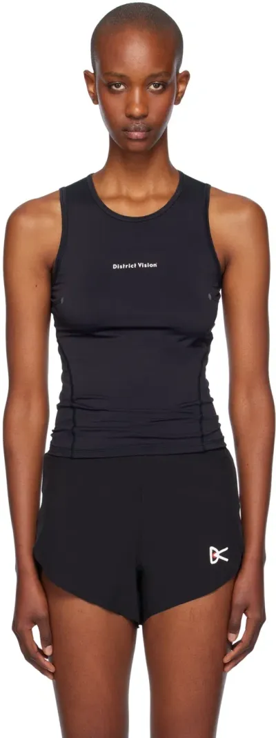 District Vision Black Thermal Base Layer Sport Top