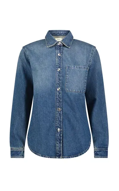 Dl1961 Ines Denim Shirt In Blue