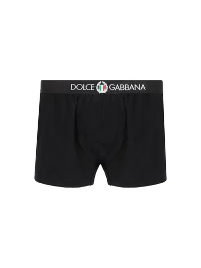 Dolce & Gabbana Boxer In Navy