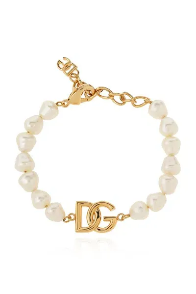 Dolce & Gabbana Dg Logo In White