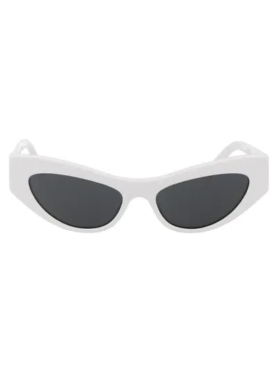 Dolce & Gabbana Cat Eye Sunglasses 0 Dg4450 331287 In White